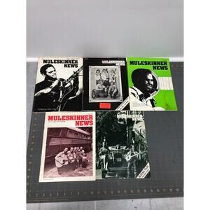 Muleskinner News Bluegrass Music Magazine 1-1973 2-1974 2-Vol 6 No 11 & 12